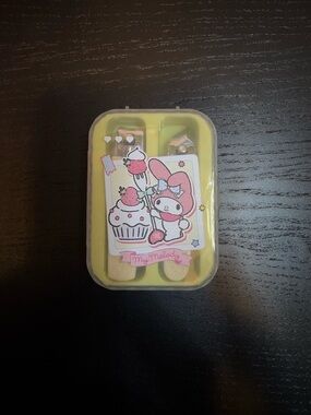 Sanrio My Melody set of 2 nails clippers hands/feet in a protective travel box